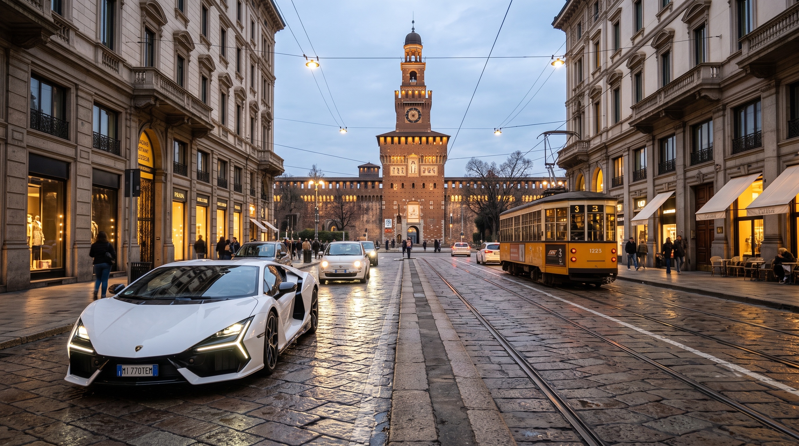 Lamborghini a Milano